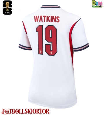 England Ollie Watkins #19 Hemmatröja Dam VM 2026 Kortärmad